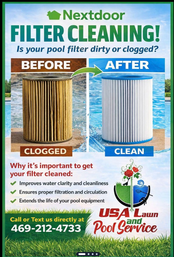 Pool Filter Cleaning - Clogged to Clean
